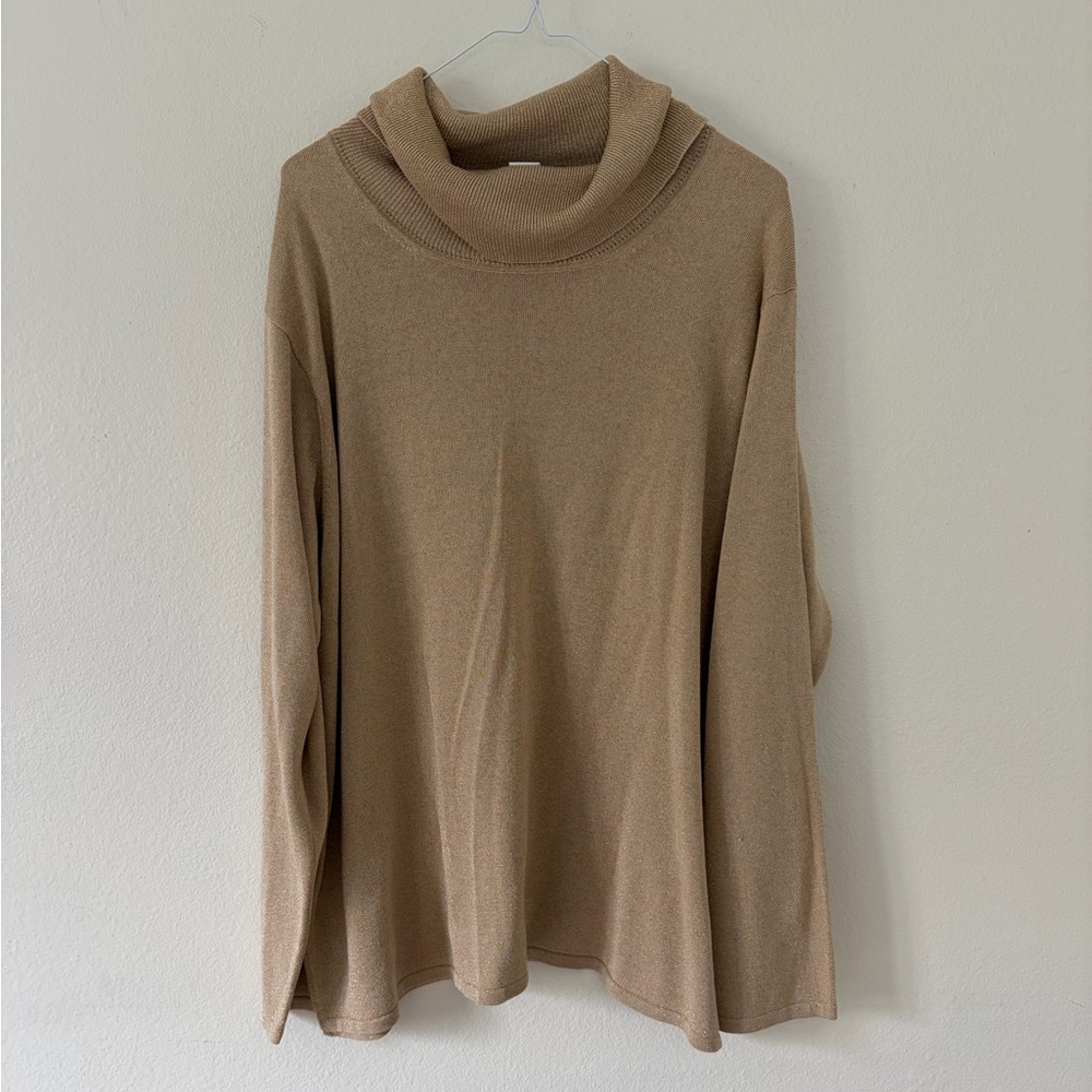 Coldwater Creek Silk Turtleneck Sweater